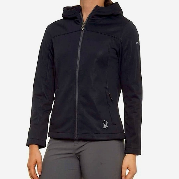 Spyder Alyce Soft Shell Waterproof Hooded Jacket - Picture 1 of 16